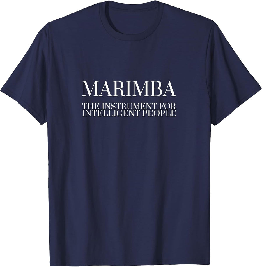 Marimba The Tool for Intelligent People T-Shirt T-Shirt - Navy Blue