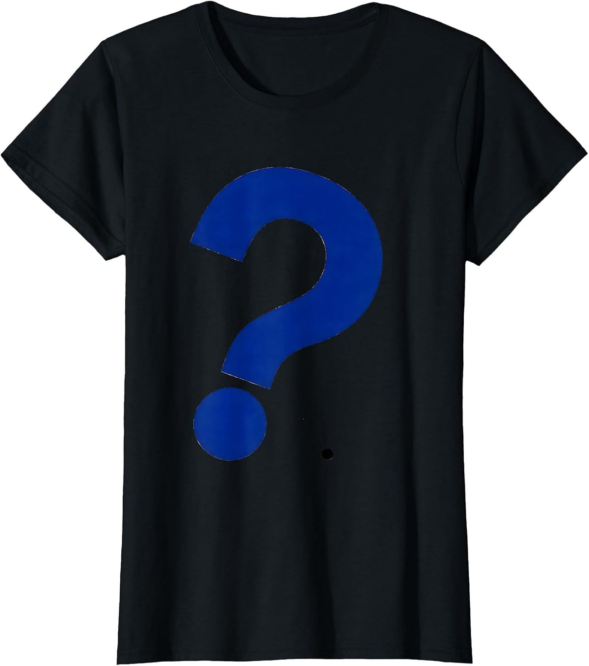 Question Mark Punctuation Humor Grammar Teacher Gift T-Shirt - Black