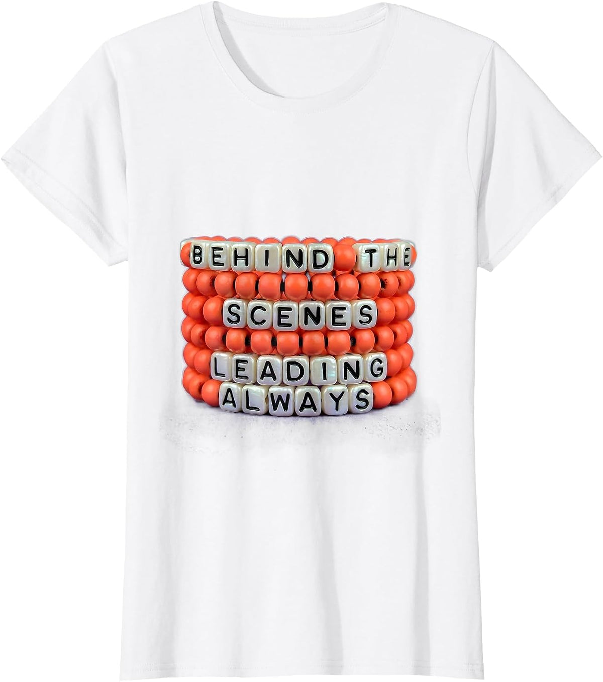 Women's Behind the Scenes Leading Always Paraprofessional T-Shirt - White