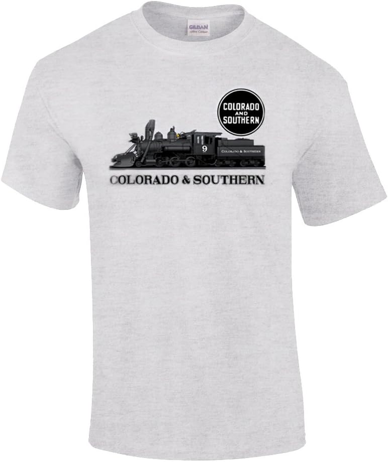 Daylight Sales Colorado & Southern Authentic Railroad T-Shirt Tee Shirt [108] - Kids Grey