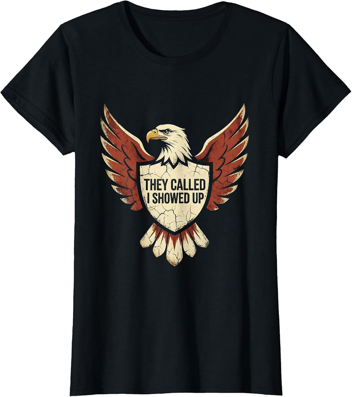 They Called I Showed Up Substitute Teacher Design T-Shirt - Black