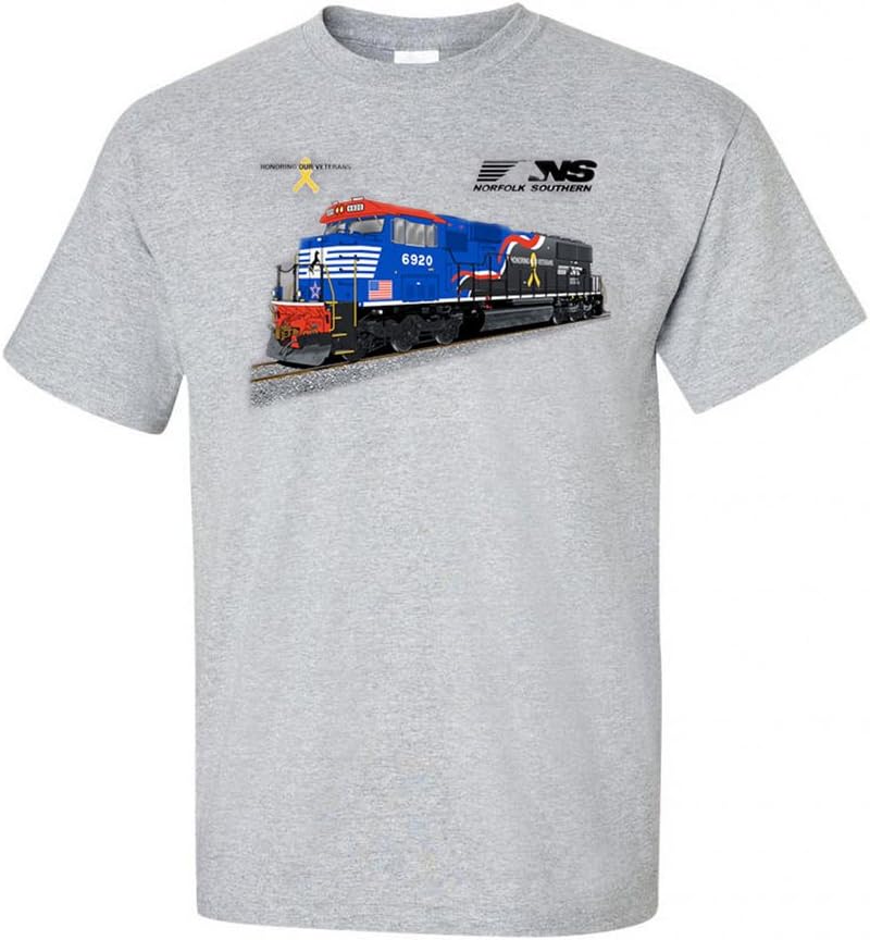 Norfolk Southern First Responders Tribute Authentic Railroad T-Shirt [117] - Gray
