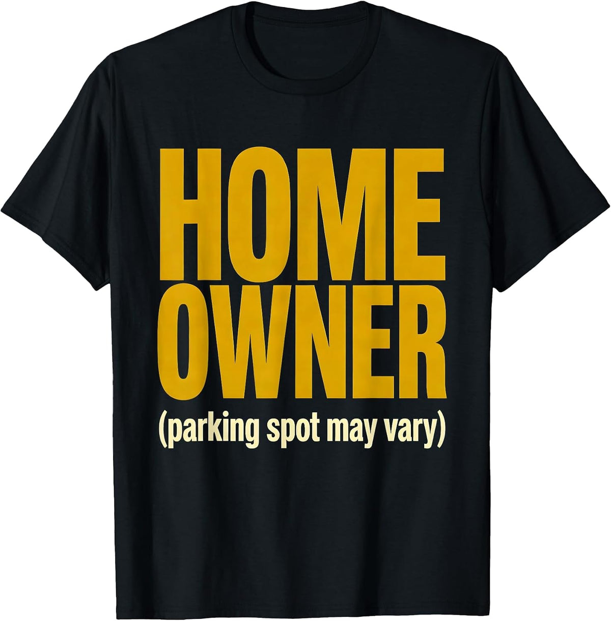 Men's HOME OWNER Van Life Retro Camper Van Owner Nomads T-Shirt - Black