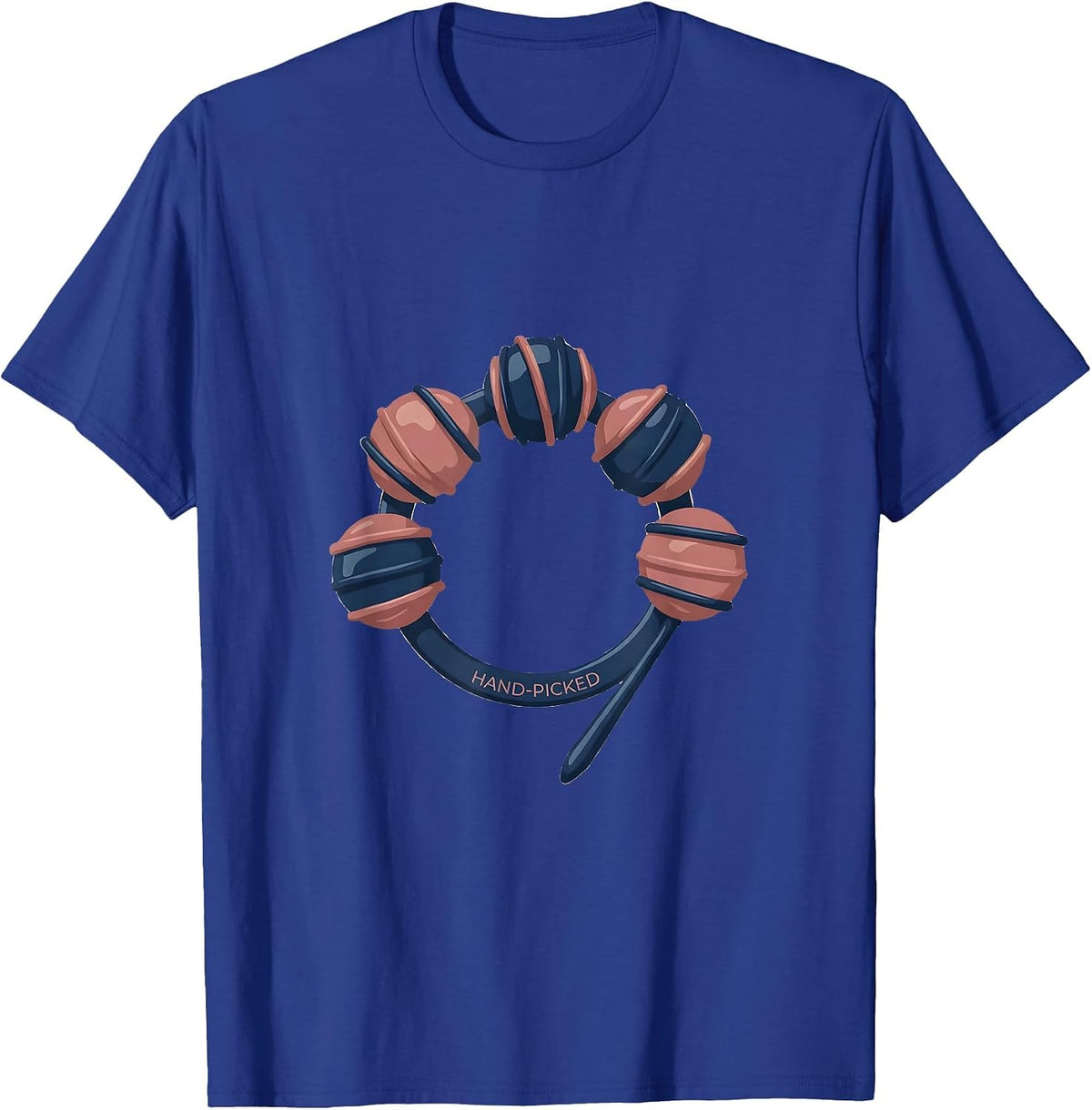 Men's Hand-Picked Fairy Godmother Funny Pun Gift Godchild T-Shirt - Royal Blue