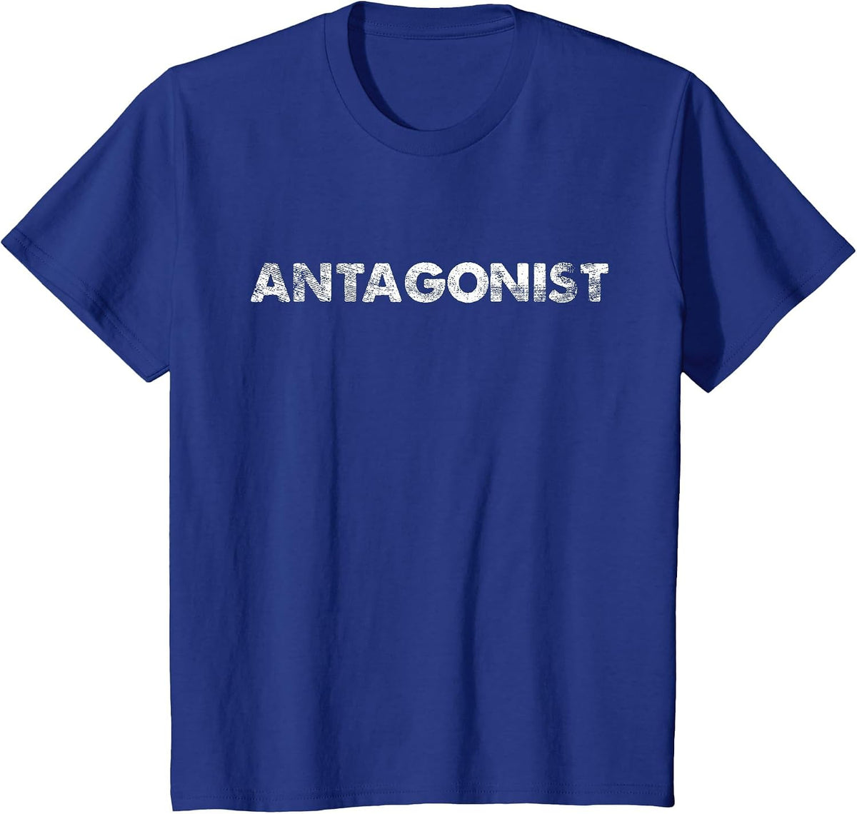 Antagonist Protagonist Matching Couple Shirts T-Shirt - Royal Blue