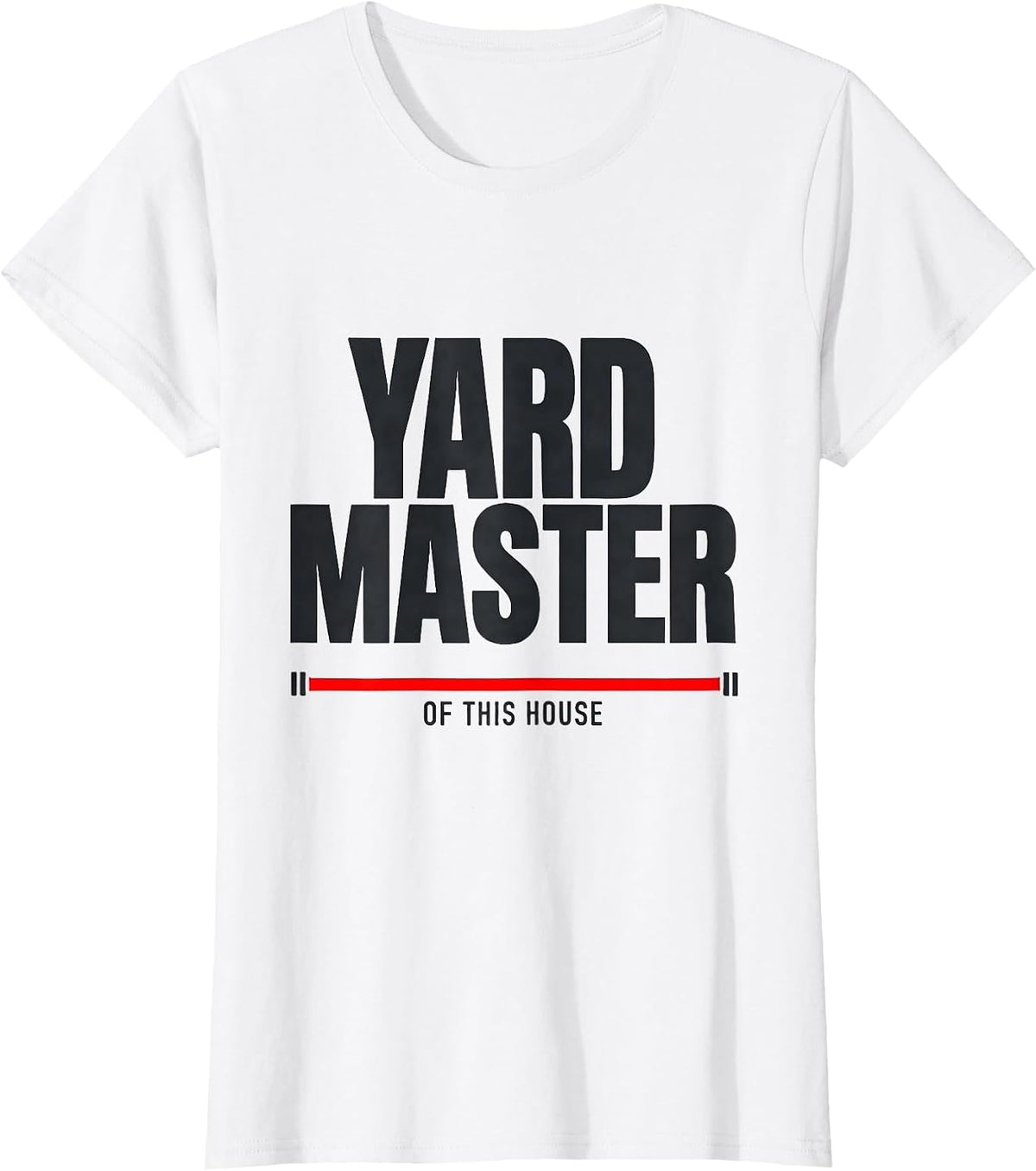 Women's Yardmaster Of This House Funny Train Enthusiast Model T-Shirt - White