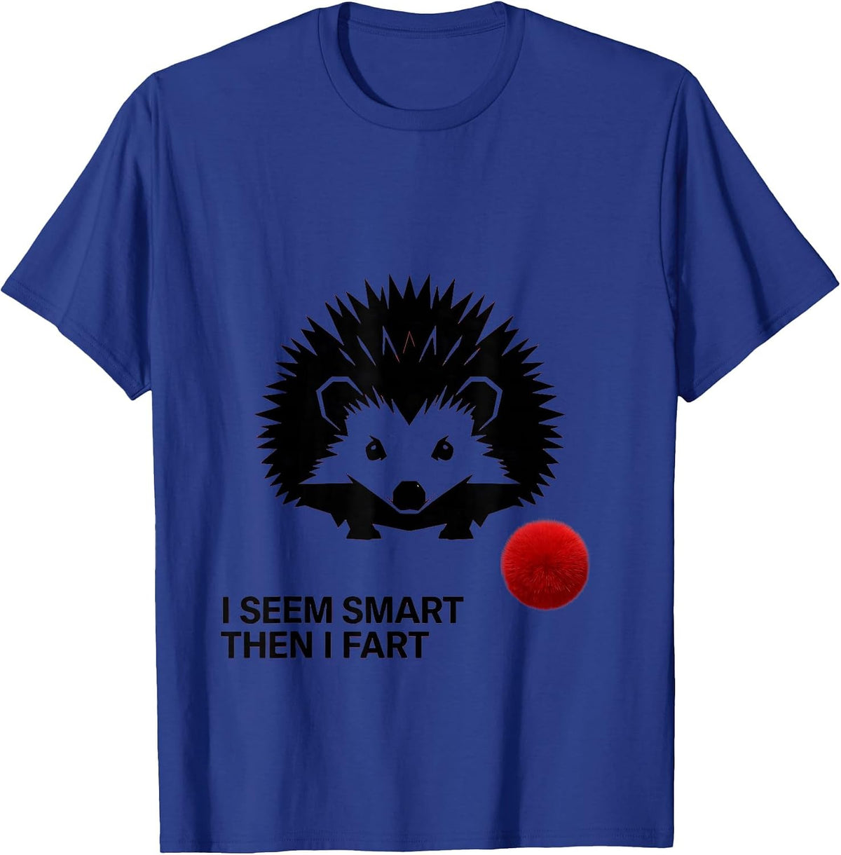 I Seem Smart Then I Fart Funny Meme Humor Oddly Specific T-Shirt - Royal Blue