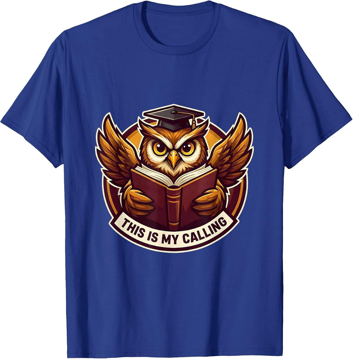 Men's This Is My Calling Paraprofessional Design T-Shirt - Royal Blue