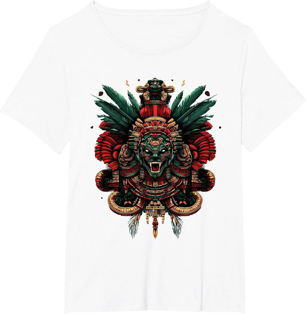 Aztec Toltec Inca Mexican Mythology Native Mexican Pride T-Shirt - White