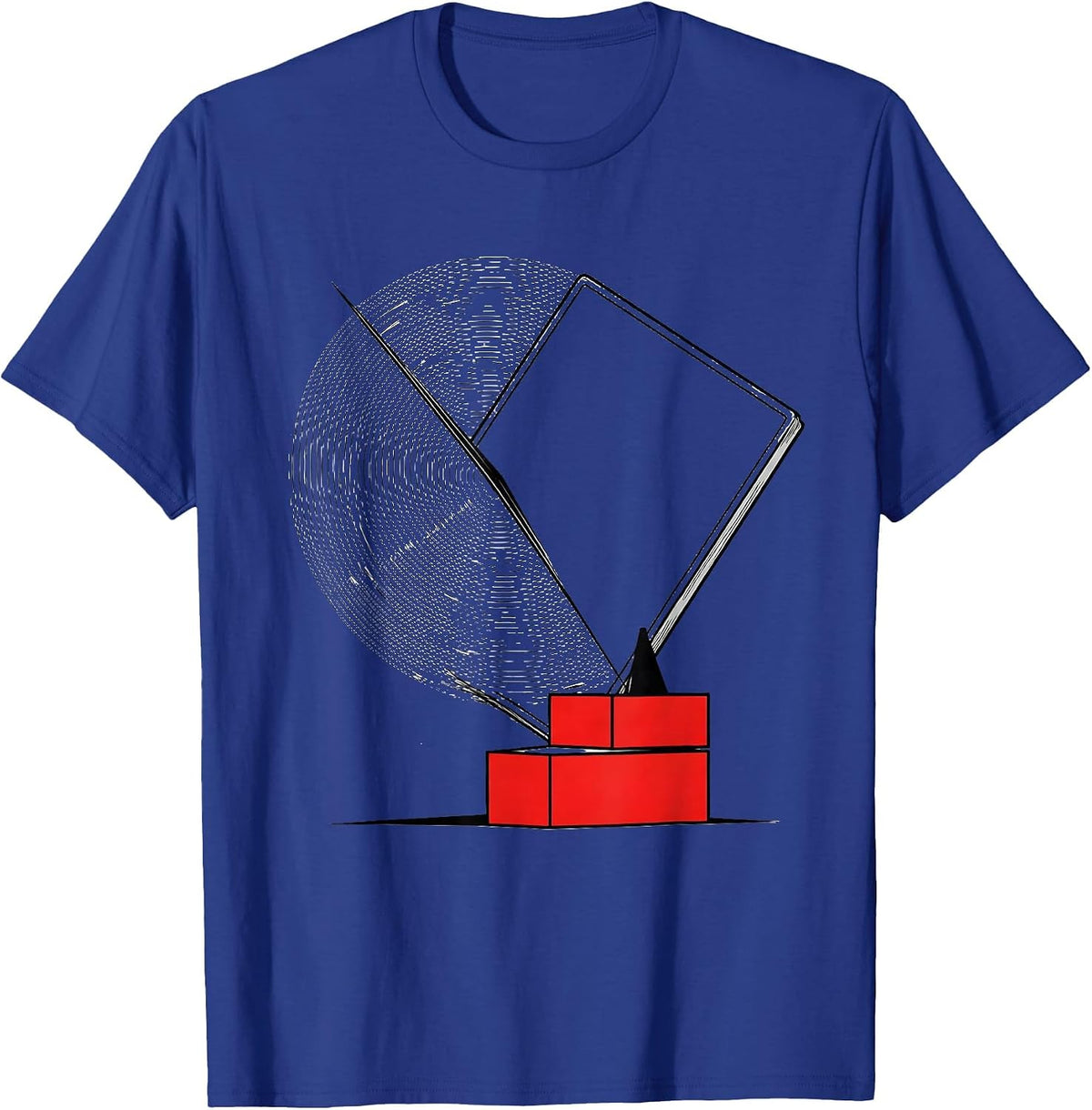 Radar Sweep Storm Chaser Meteorology Enthusiast Humor T-Shirt - Royal Blue