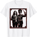Men's Band Mom Coffee Thermos Drum Major Illustration T-Shirt - White