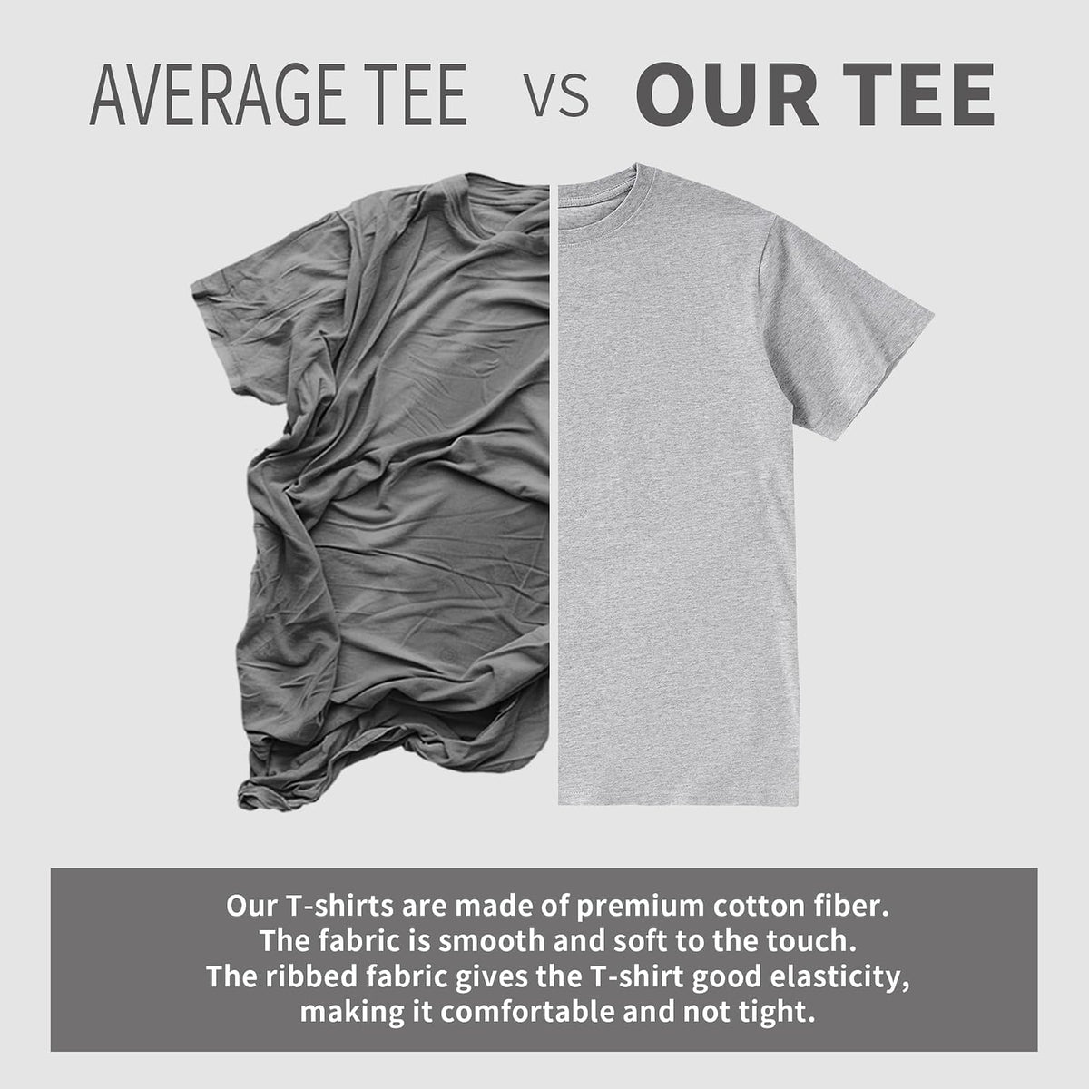 Classically Trained Graphic Tee Funny Shirts for Men Grey - size chart