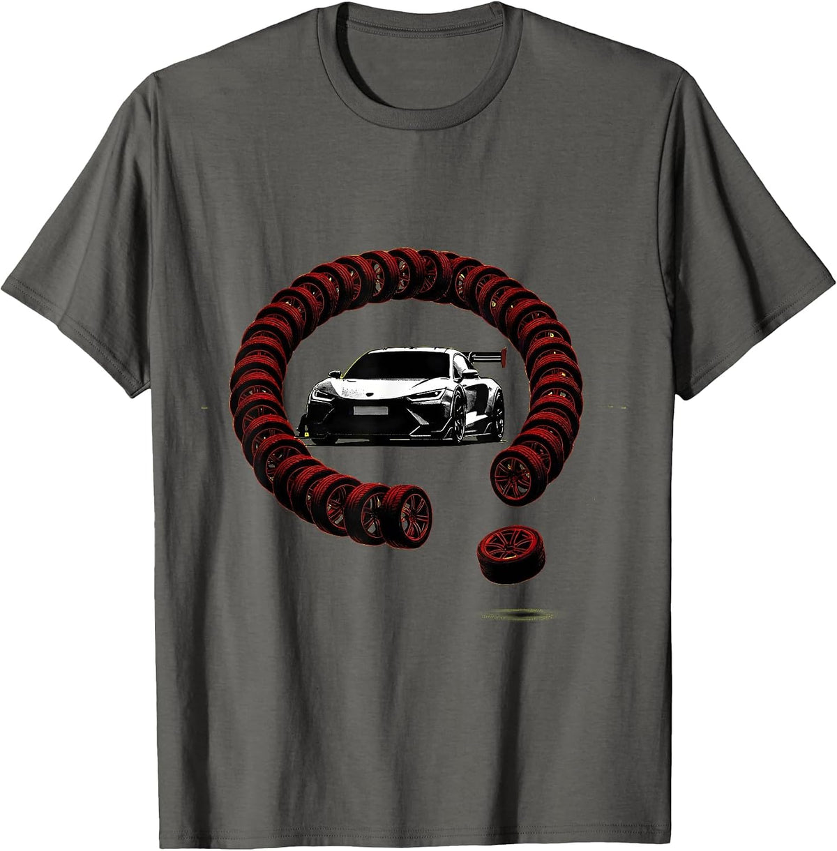 Project Car Mechanic Garage Humor Car Guy T-Shirt - Asphalt Grey