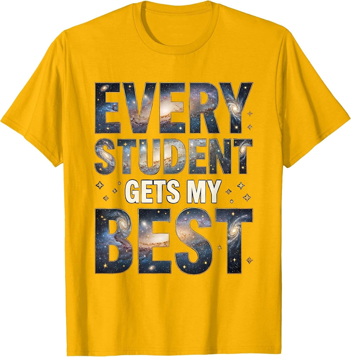Men's Every Student Gets My Best Paraprofessional T-Shirt - Golden Yellow