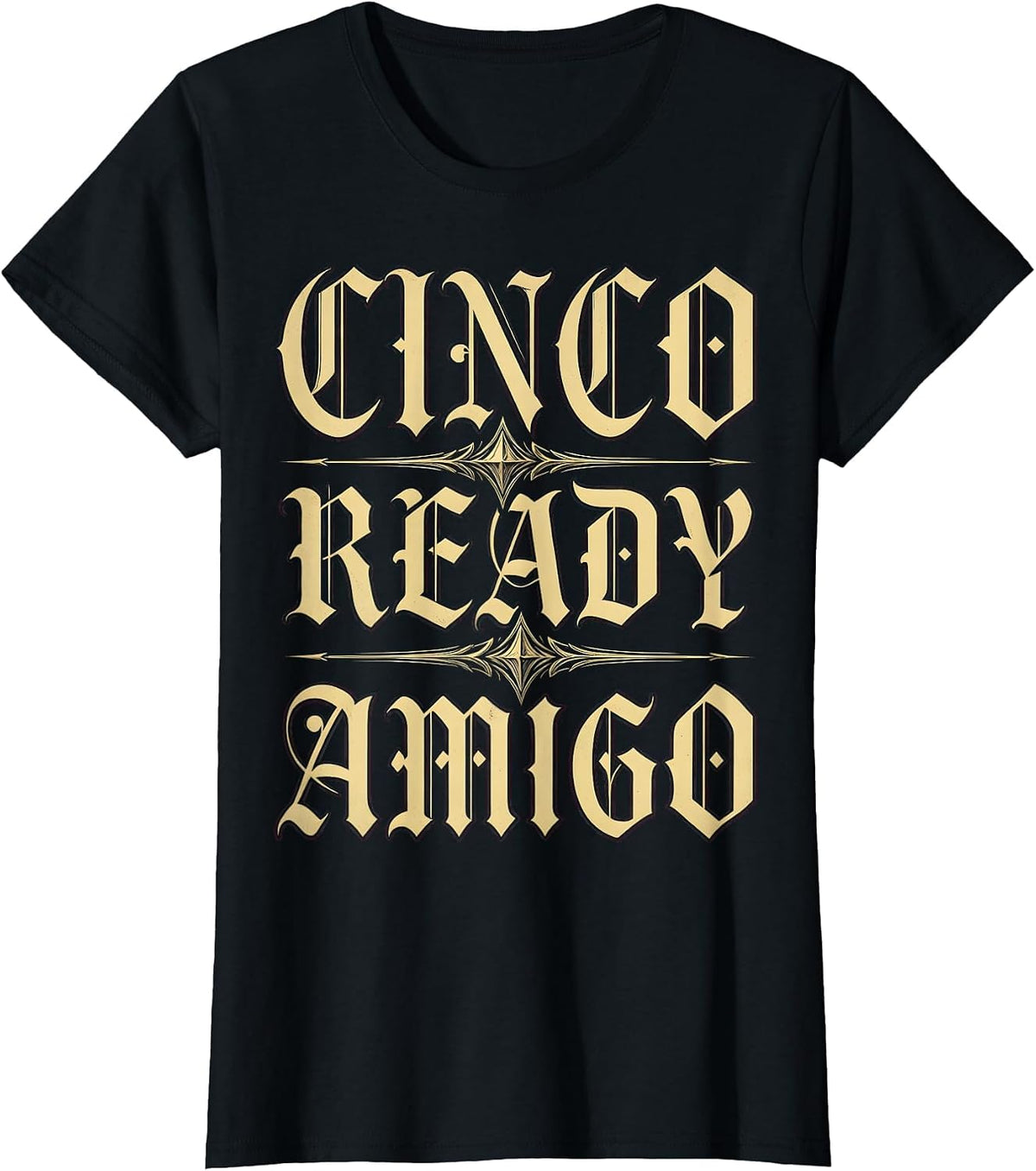 Cinco Ready Amigo Cinco de Mayo Men's Design T-Shirt - Black