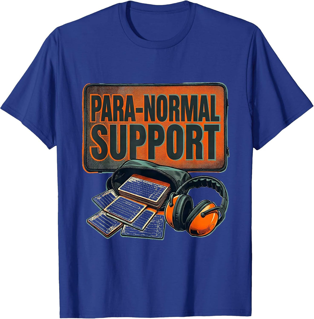 Men's Para-Normal Support Funny Paraprofessional Goose SPED T-Shirt - Royal Blue