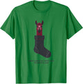 Men's Merry Christmas From Your Favorite Llama Funny Llama Lover T-Shirt - Kelly Green