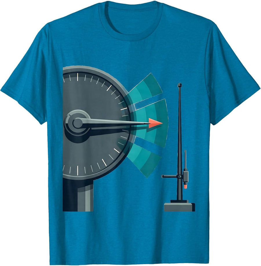Ham Radio Tuning Dial Humor Amateur Radio Operator T-Shirt - Sapphire Blue