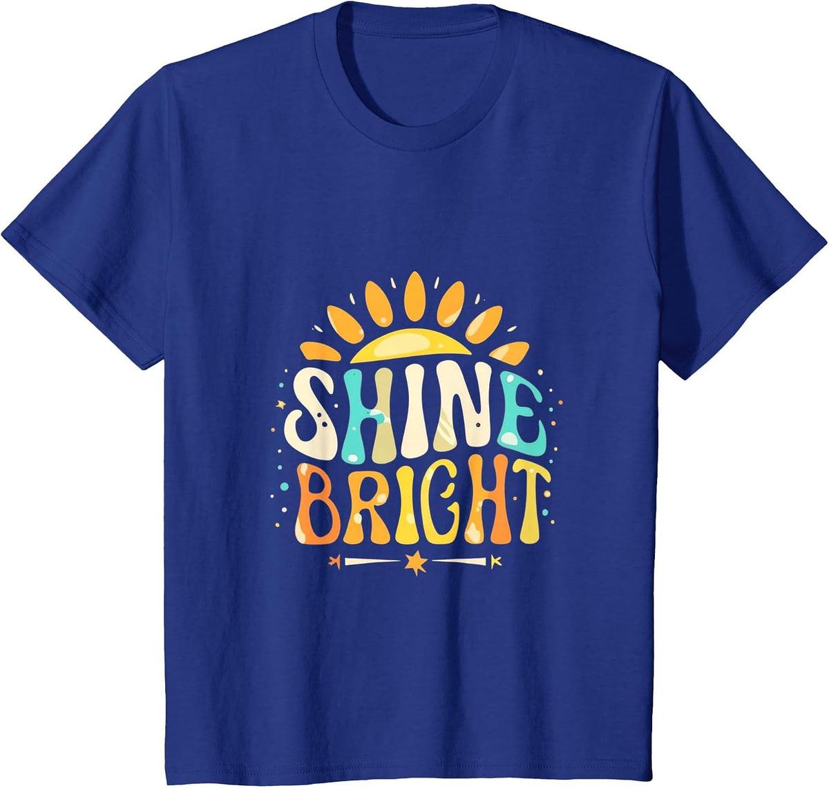 Shine Bright T-Shirt - Royal Blue