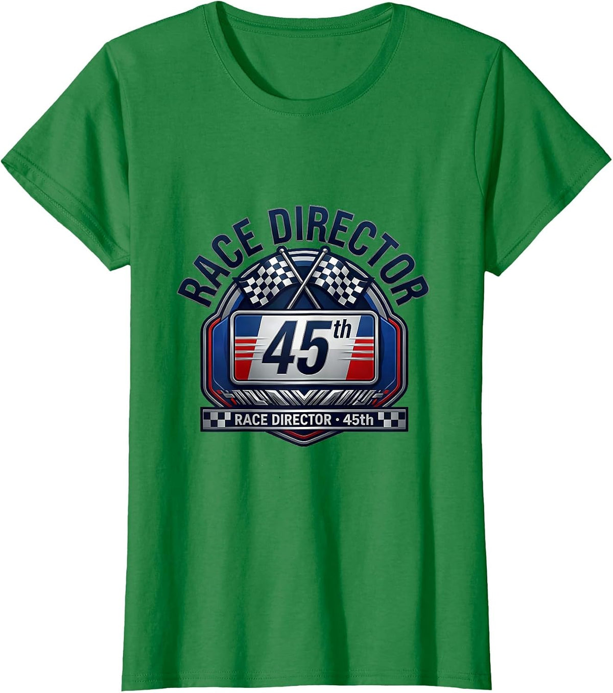 Women's Race Director · 45th Milestone Birthday Squad Group Party T-Shirt - Kelly Green