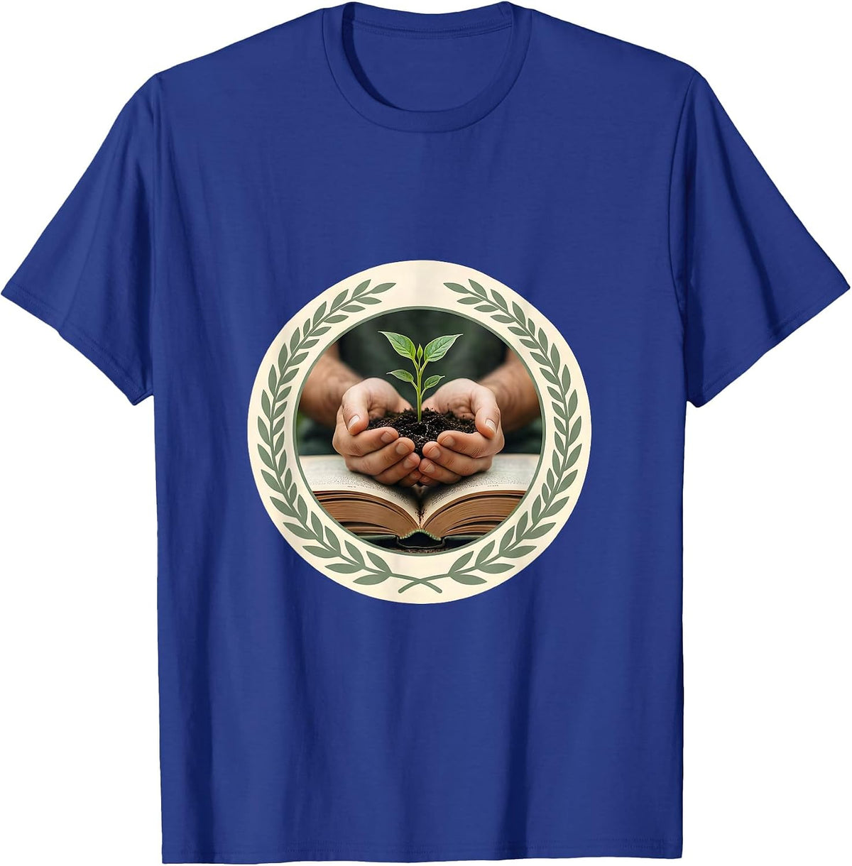 Paraprofessional Planting Knowledge Graphic T-Shirt - Royal Blue