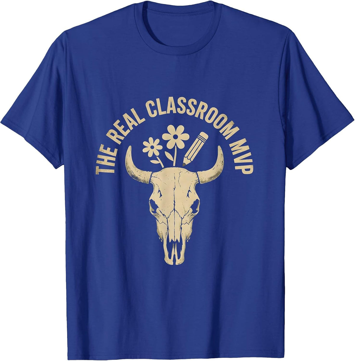 The Real Classroom MVP Paraprofessional Design T-Shirt - Royal Blue