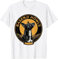 Men's BASENJI HOWLS Scratchboard Vintage Dog Breed Portrait Dog T-Shirt - White