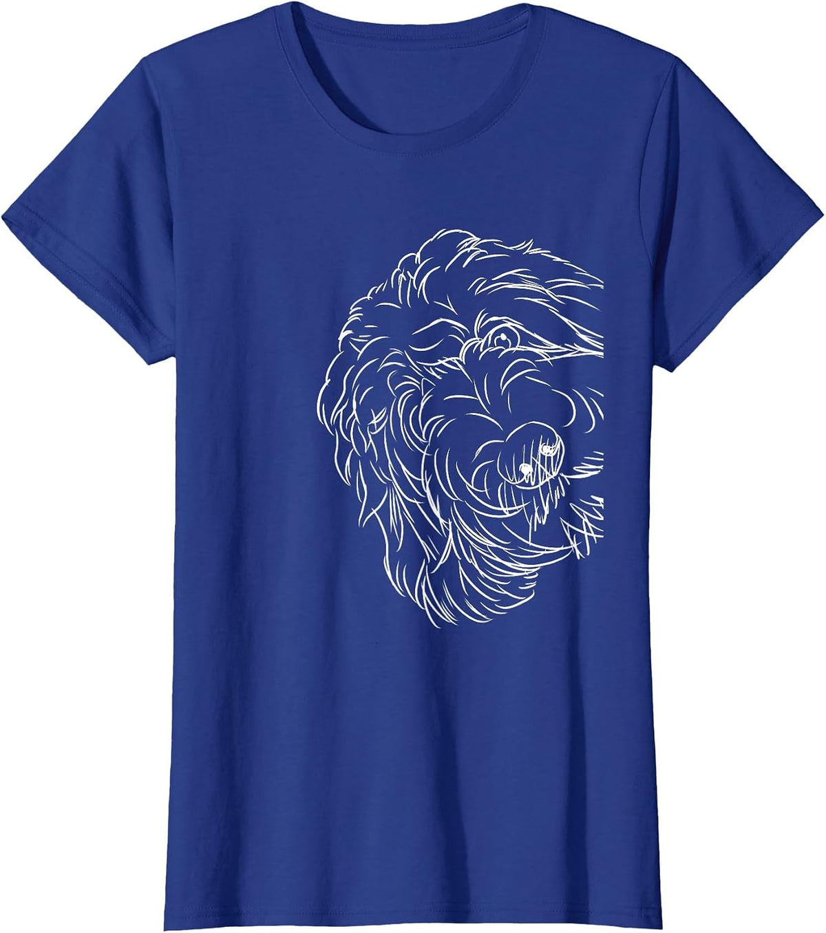 Funny Dog Bernedoodle T-Shirt - Royal Blue
