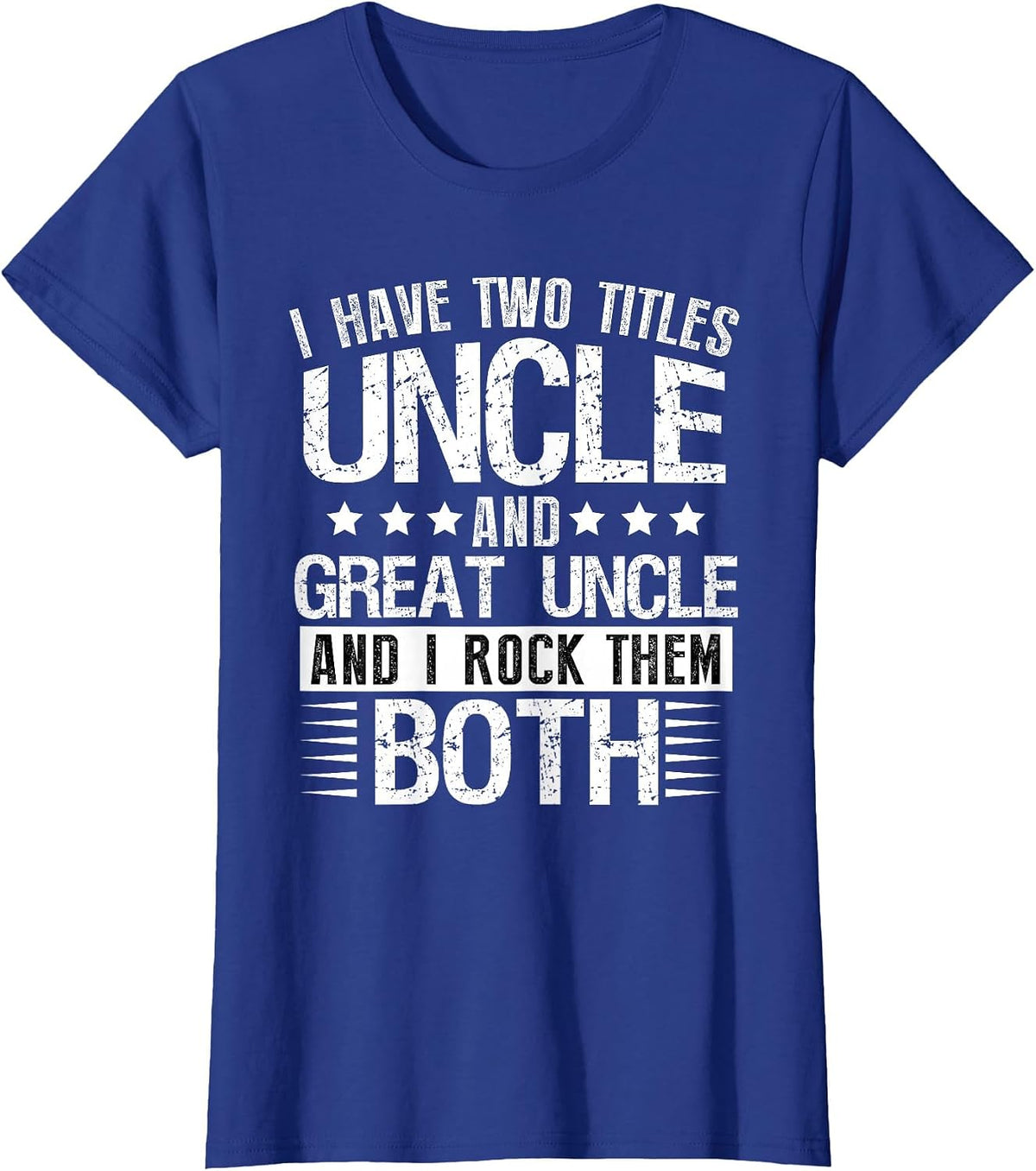 Promoted to Great Uncle 2022 Only Best Uncles Get Promoted T-Shirt - Royal Blue