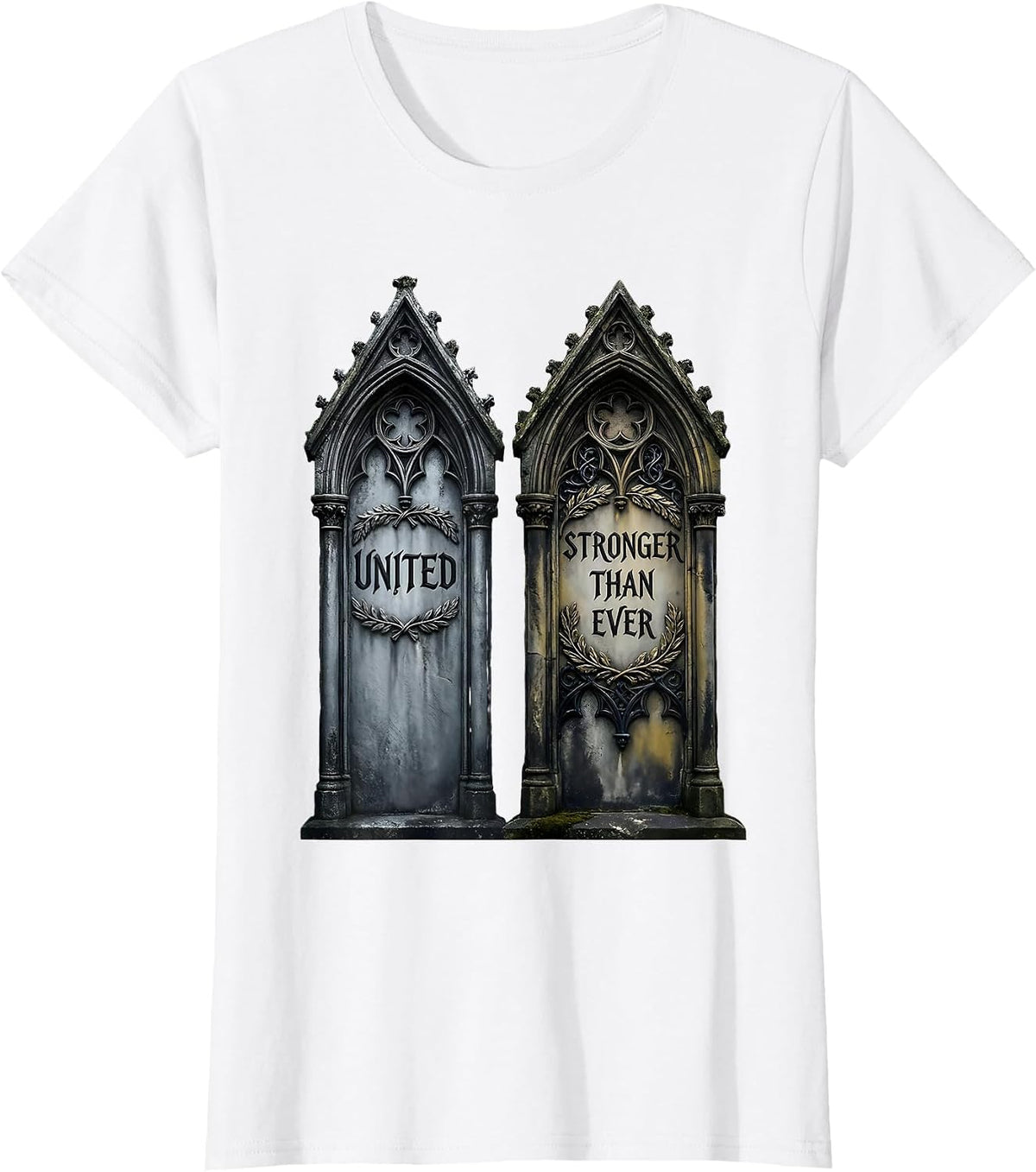 United Stronger Than Ever September 11 Memorial T-Shirt - White