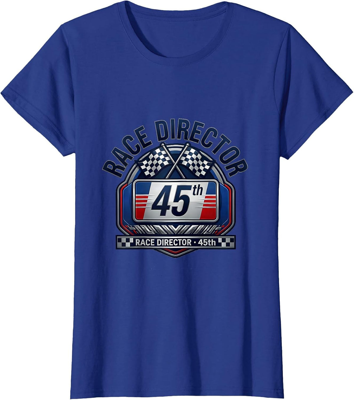 Women's Race Director · 45th Milestone Birthday Squad Group Party T-Shirt - Royal Blue