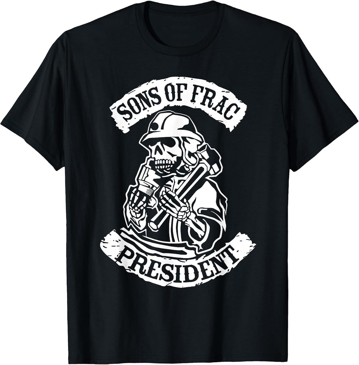 Sons of FRAC President T-Shirt - Black