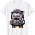 Running On Low Vibes Cute Kawaii Pastel Goth Horror T-Shirt - White