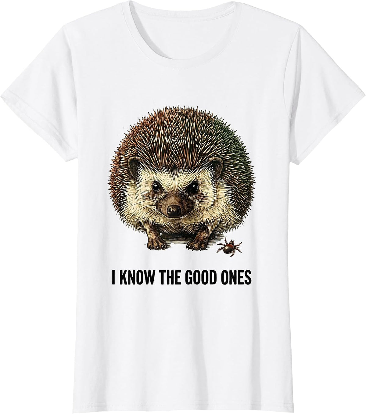 I Know The Good Ones Vintage Mushroom Forager Fungi Humor T-Shirt - White
