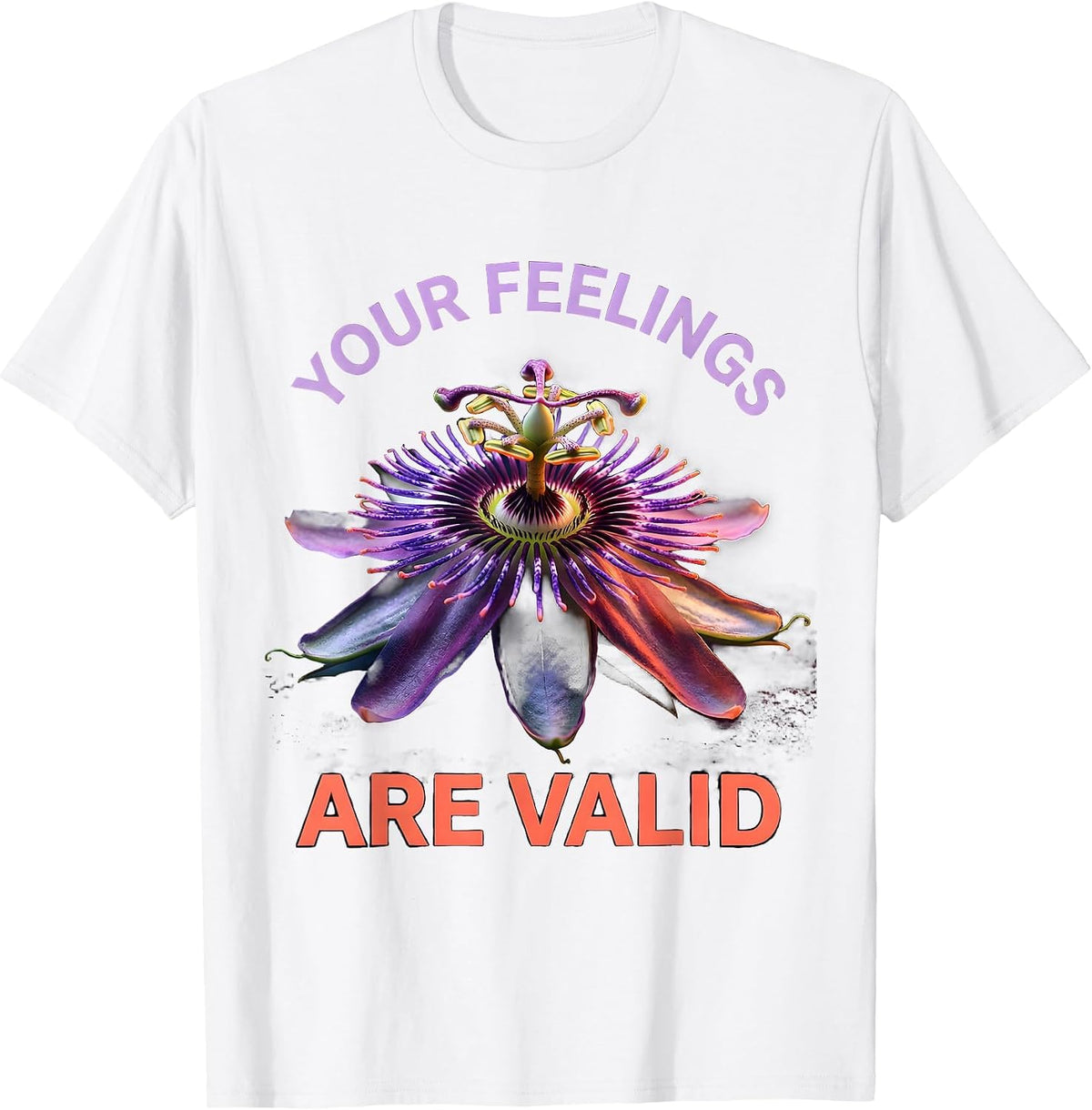 Your Feelings Are Valid Mental Health Awareness T-Shirt - White