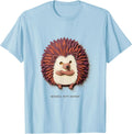 Men's Mended, Kept Anyway Pastel Goth Kawaii Chibi Hedgehog T-Shirt - Baby Blue