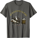 Off To Cast My Vote For Weird Funny Hedgehog Meme T-Shirt - Asphalt Grey