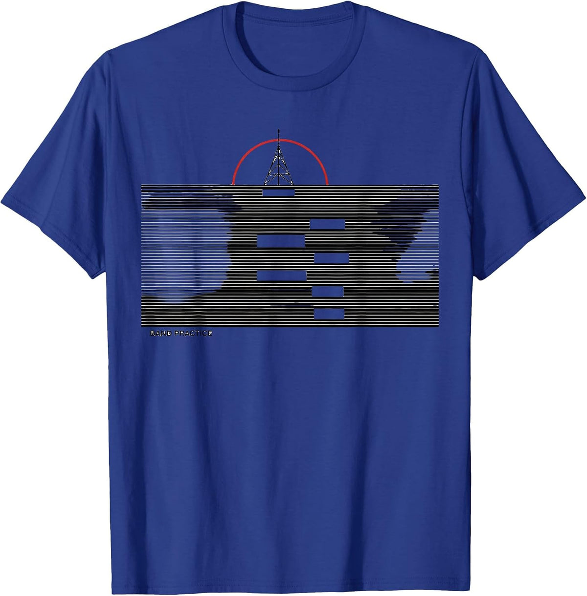 Band Practice Funny Ham Radio Operator Hobbyist Humor T-Shirt - Royal Blue
