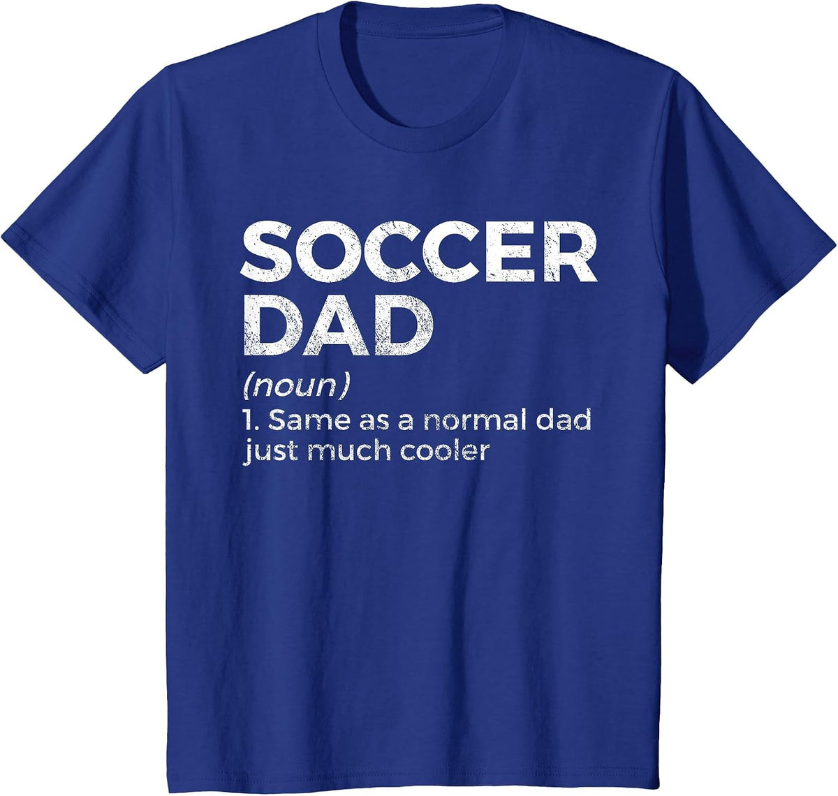 Funny Soccer Dad Definition T-Shirt - Royal Blue