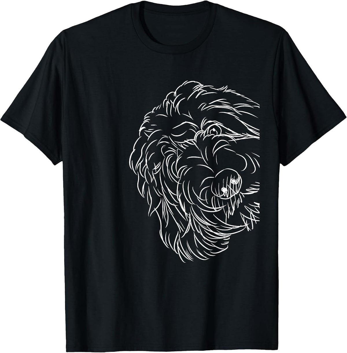 Funny Dog Bernedoodle T-Shirt - Black