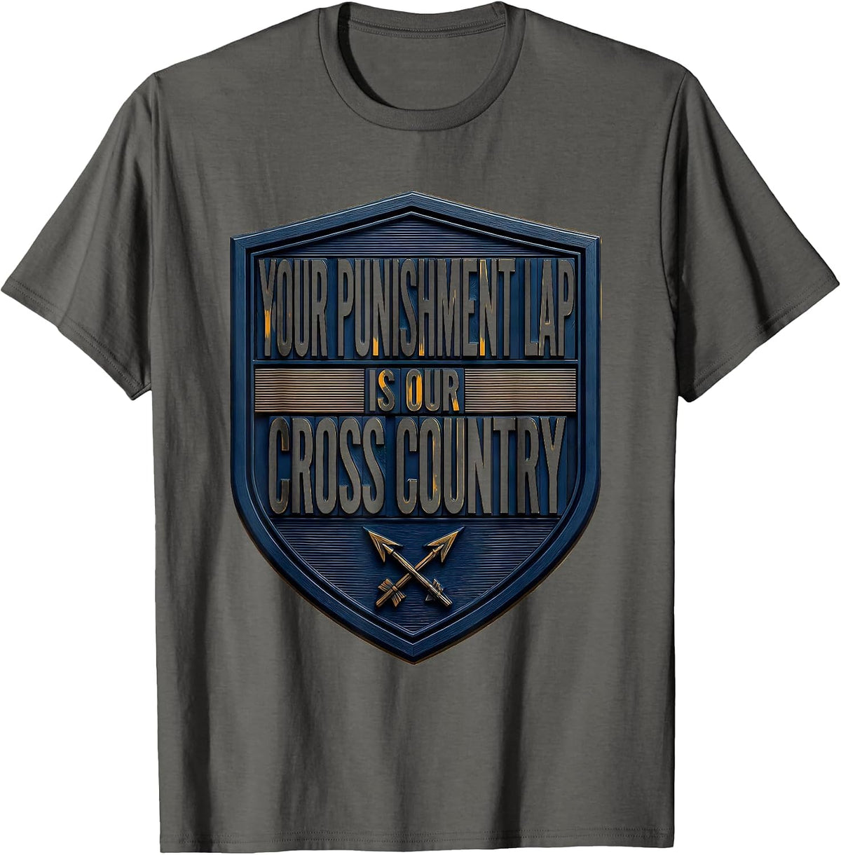 Your Punishment Lap Is Our Cross Country Running T-Shirt - Asphalt Grey