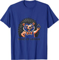 Maid of Honor Hedgehog Funny Wedding Party Maid of Honor T-Shirt - Royal Blue