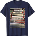 Vinyl DnB Drum N Bass Liquid Junglist Rave Dubstep Grime T-Shirt - Navy Blue