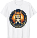 Men's I Am This Corgi's Quartermaster Funny Corgi Lover Gift T-Shirt - White