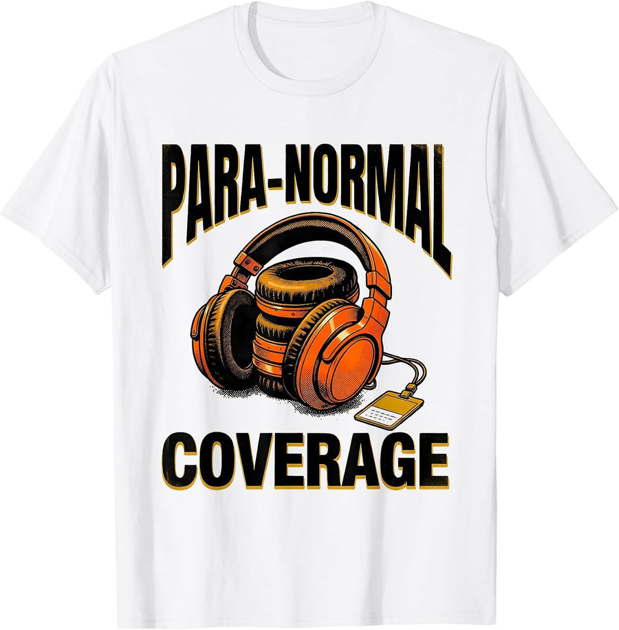 Men's Para-Normal Coverage Funny Paraprofessional Goose SPED T-Shirt - White