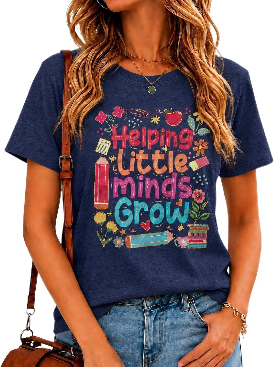 Teacher Shirts Women Kindness Shirt Be Kind T-Shirt Funny Graphic Tees - Deep Blue