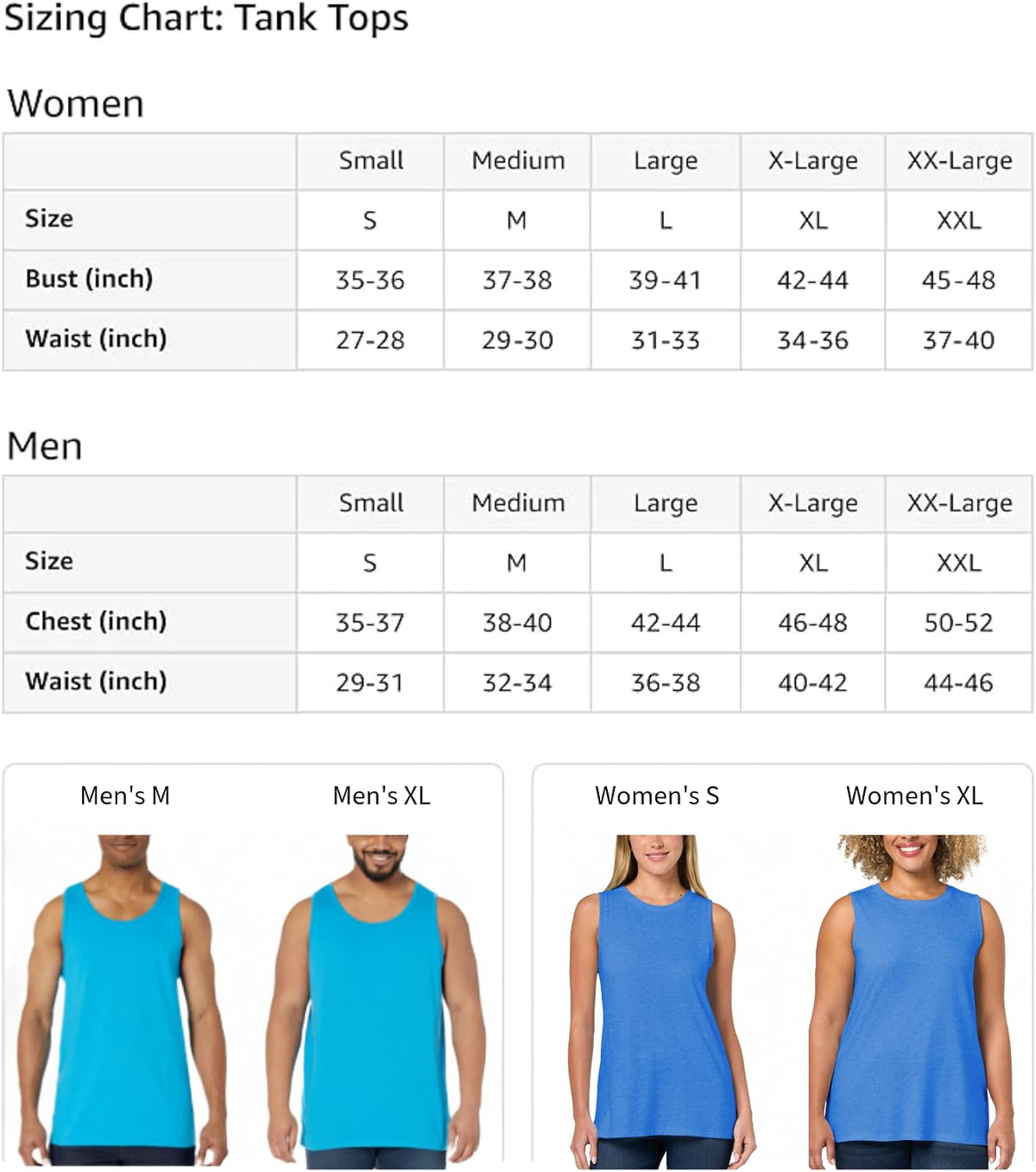 Four Happy Pit Bulls Gardening with Daisies and Wildflowers Sleeveless Tank Top - size chart
