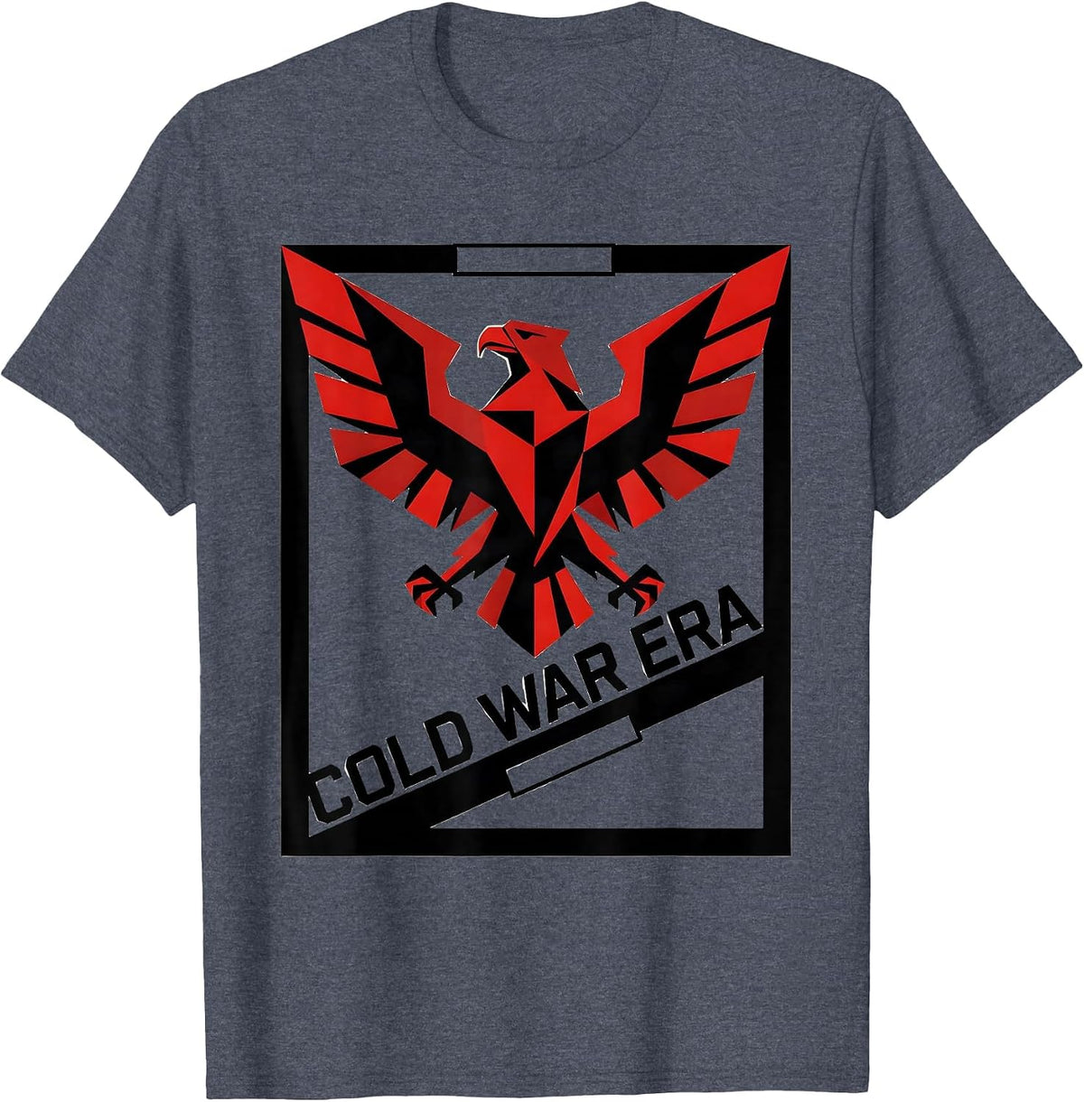 Cold War Era Vintage Military Veteran Branch Pride T-Shirt - Heather Blue