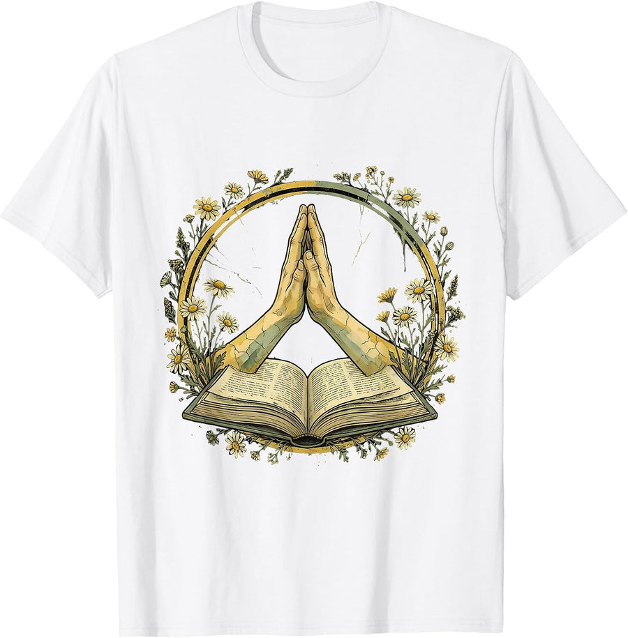 Men's Paraprofessional High Five Book Lover Graphic T-Shirt - White