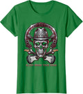 Women's Sleep When Tour Ends Metal Band Graphic Design T-Shirt - Kelly Green